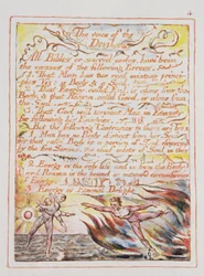 Die Stimme des Teufels, Illustration und Text aus 